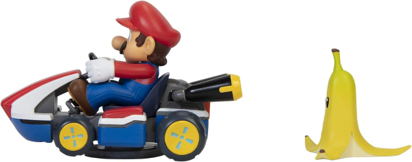 Nintendo MARIOKART Spin Out Kart "Mario" mit Banane